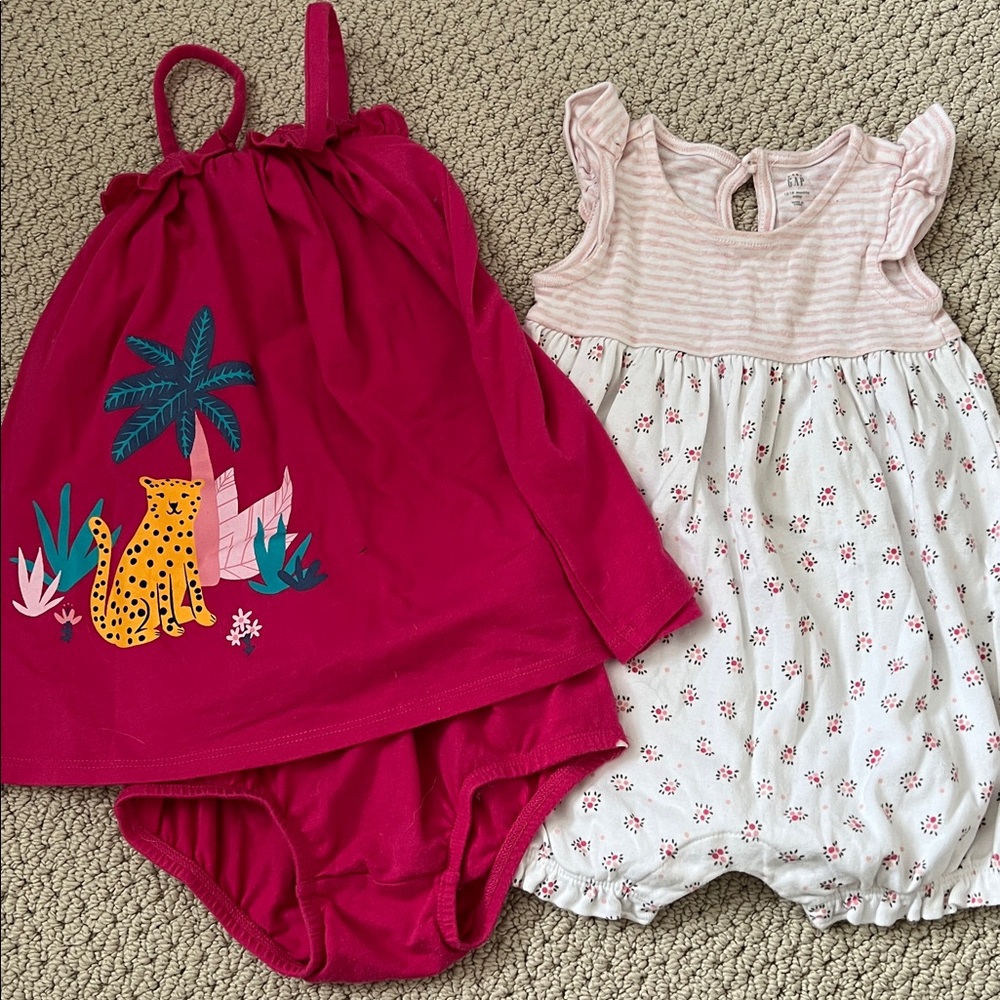 Tucker and Tate and babyGap Summer Rompers